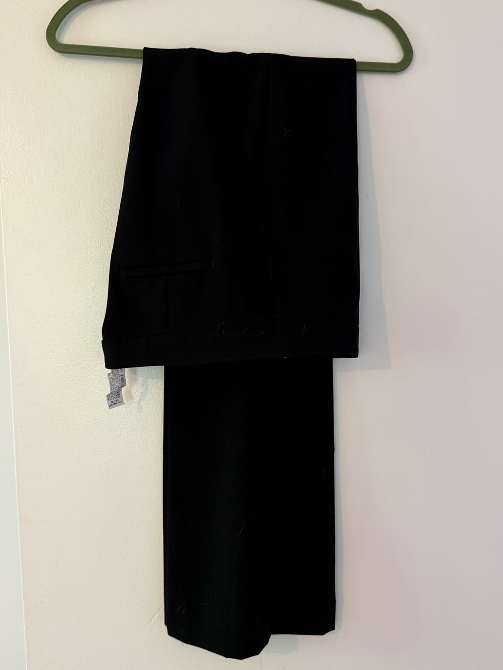 Zara Woman Black High-Waist Trousers